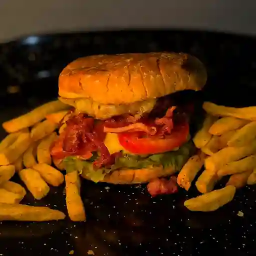 Hamburguesa Especial +papas