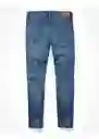 Jean Skinny Azul Talla 32 X 30 Hombre American Eagle