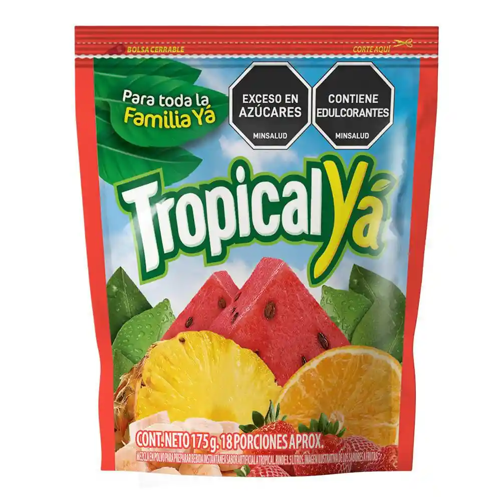 Tropicalyá Mezcla Línea ya Polvo Preparar Bebida