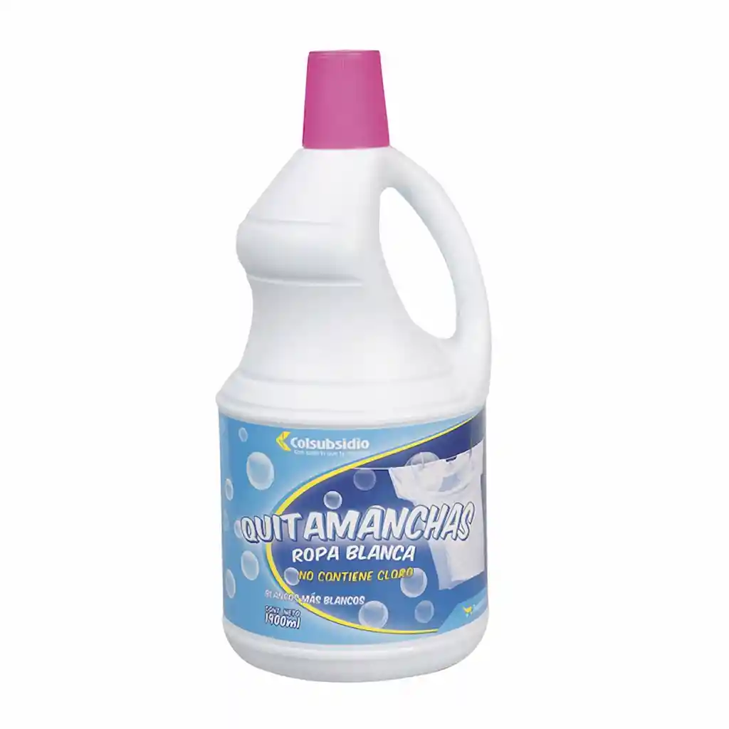 As Colsubsidio Quitamanch Líquido Ropa Blanca
