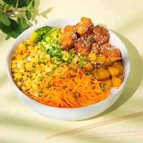 Bowl Poke Pollo Agridulce