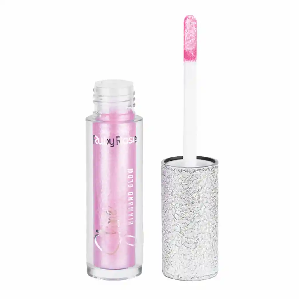 RUBY ROSE Labial Brillo Shine Diamond Glow N001