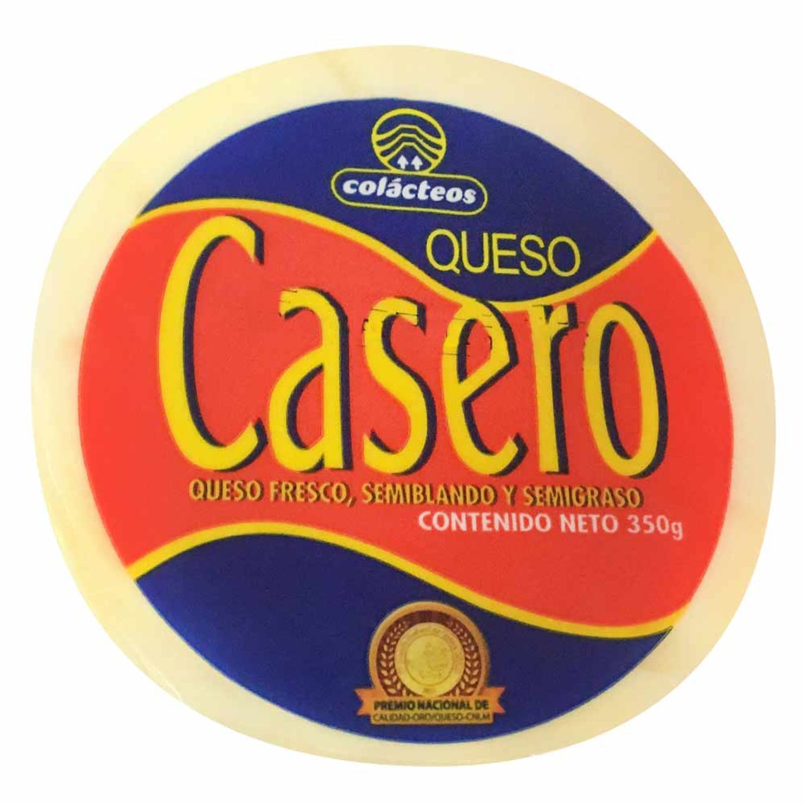 Queso Colacteos Casero Redondo (350 gr)