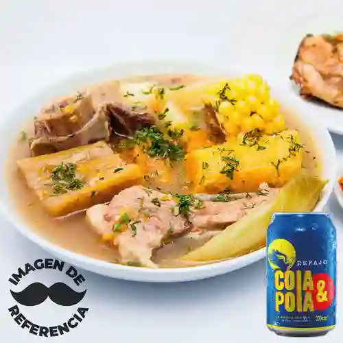 Combo huesos de marrano+refajo cola pola