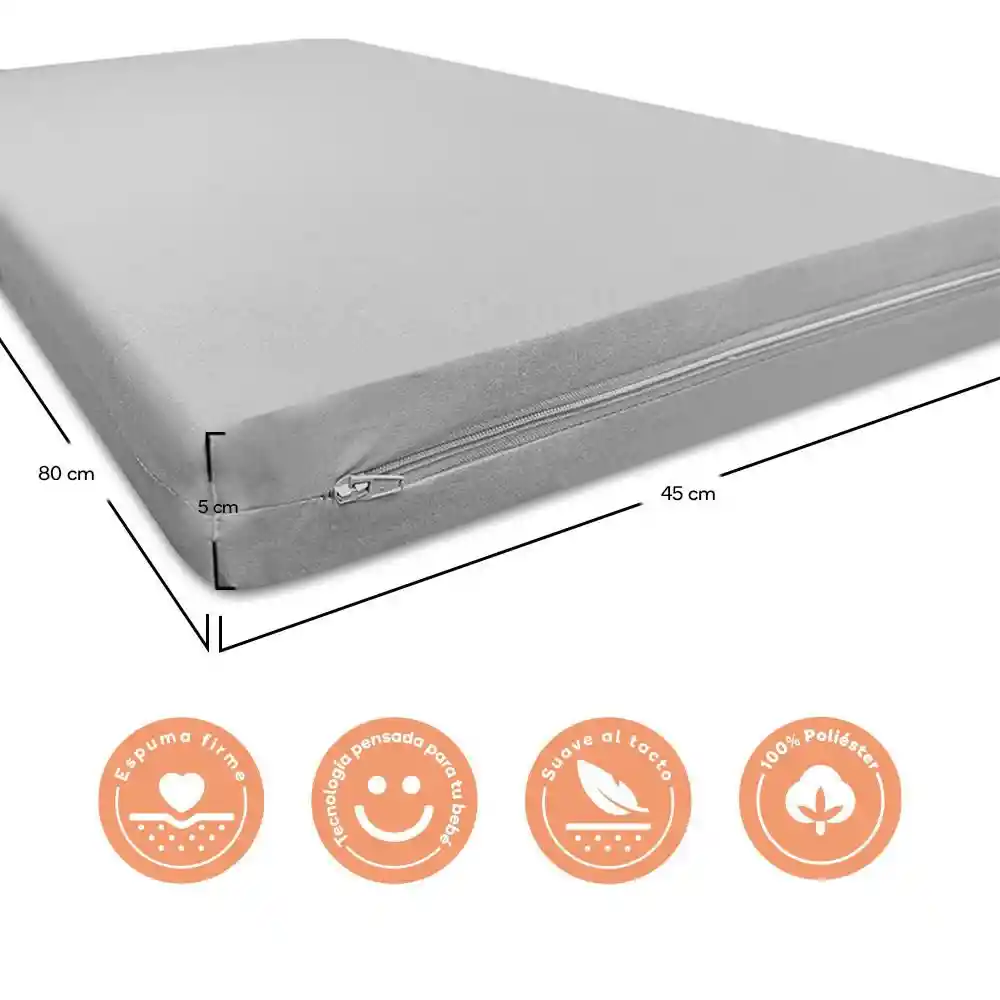 Colchon Para Cuna Colecho Blanco