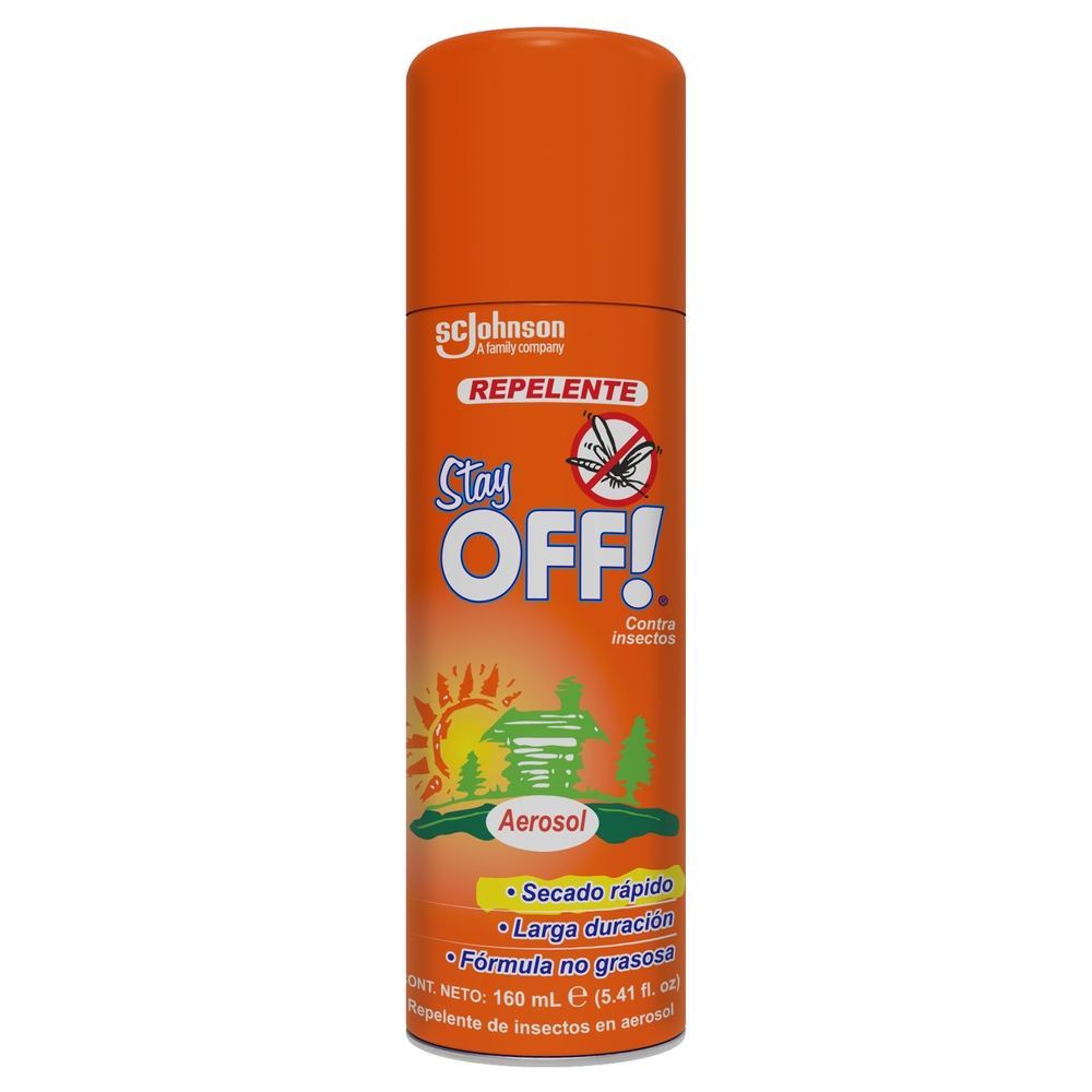 Stay Off! Repelente Familiar de Insectos en Aerosol 160 ml