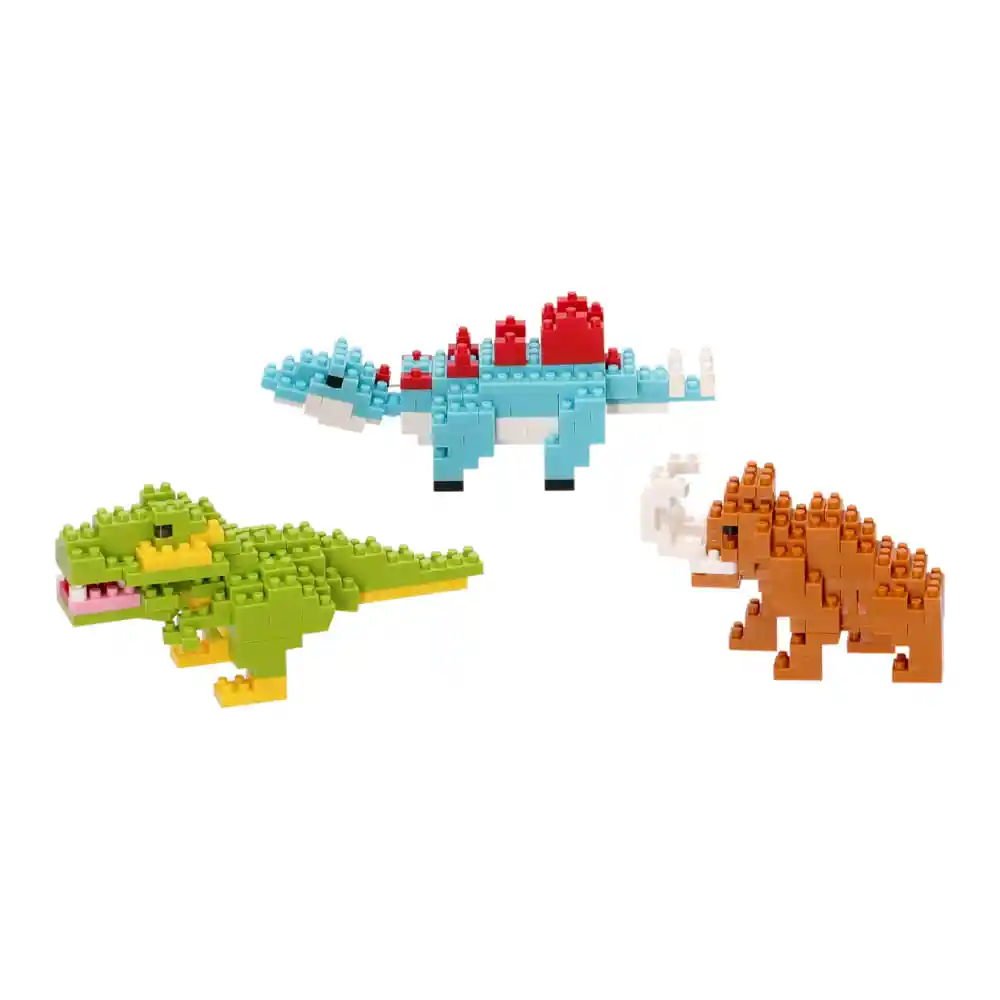 Mini Bloques Nivel 1 Animales Prehistoricos