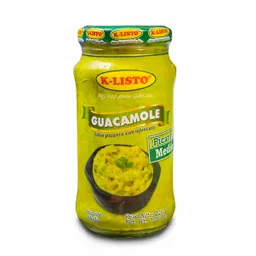 K-Listo Salsa Picante con Aguacate Guacamole