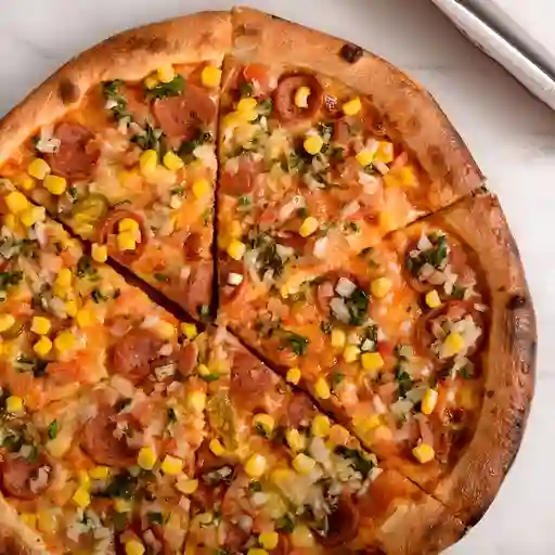 Pizza Mexicana con Pico Gallo Estándar