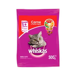 Whiskas Alimento para Gato Adulto Sabor a Carne 