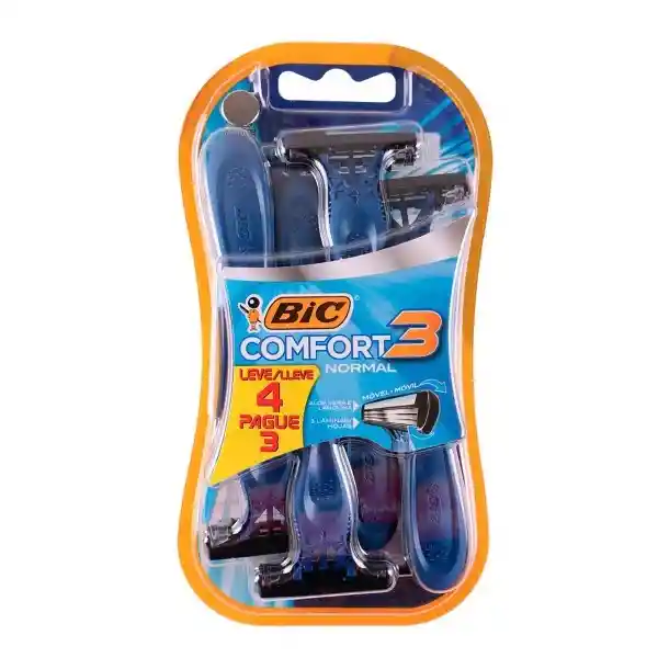 Bic Máquina Comfort 3 Desechable Sensitive