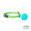 Collar Ajustable Para Gato Meow Amarillo