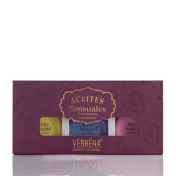 Set Aceites Sensuales Verbena