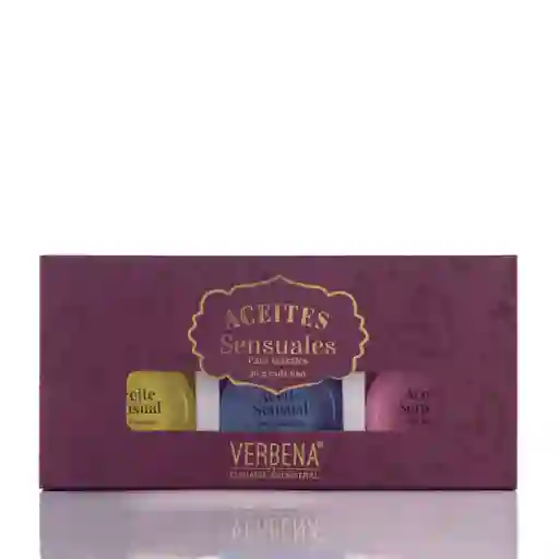 Set Aceites Sensuales Verbena