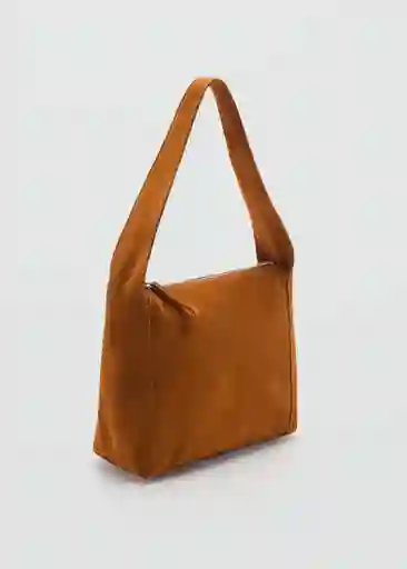 Bolso M Pirámide Cuero Talla 99 Mujer Mango