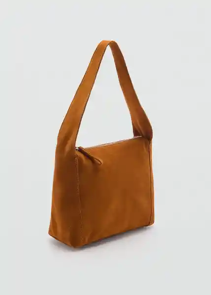 Bolso M Pirámide Cuero Talla 99 Mujer Mango