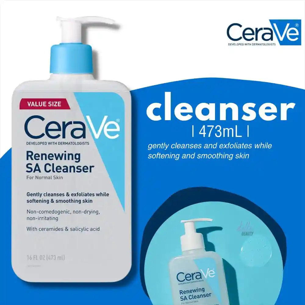  CeraVe Renewing Sa Cleanser 473Ml 