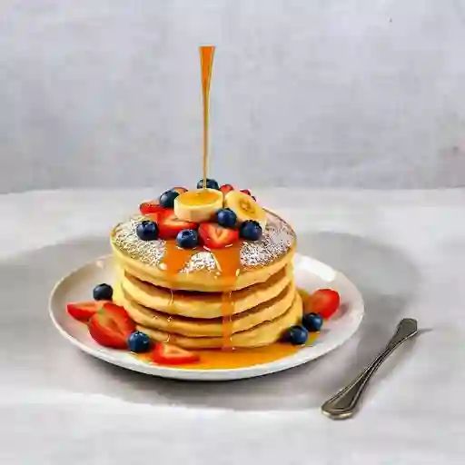 Pancake Con Fruta