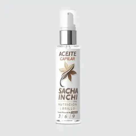 Sacha Inchi Aceite Capilar Nutrición y Brillo