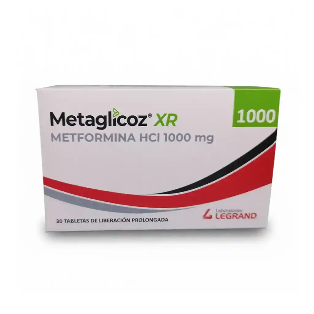 Metaglicoz Xr Metformina 1000 Mg