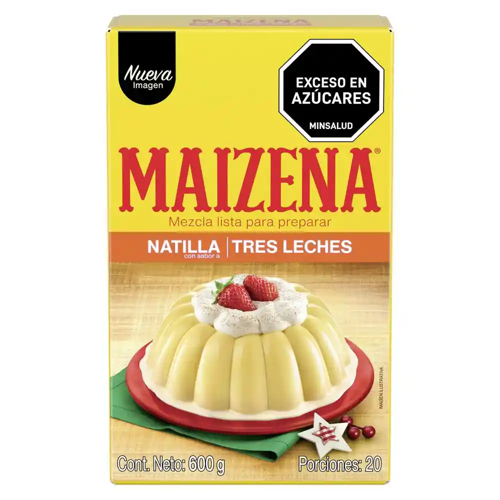 Maizena Natilla Sabor a Tres Leches 