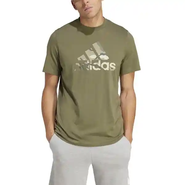 Adidas Camiseta Camo G T 1 Hombre Verde Talla S IR5830