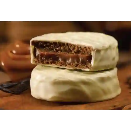 Alfajor de Chocolate Blanco