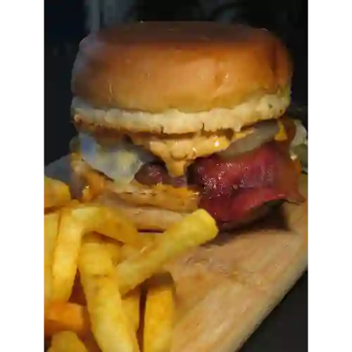 1 Classic Kanton + Papas + Bebida