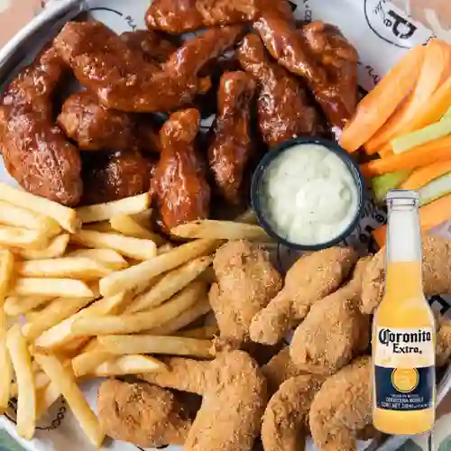 Combo Alitas + Corona 210 ml