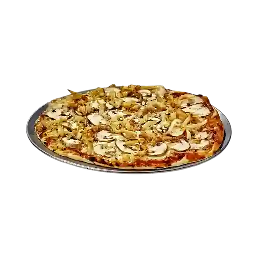 Camarón champiñón pollo y queso