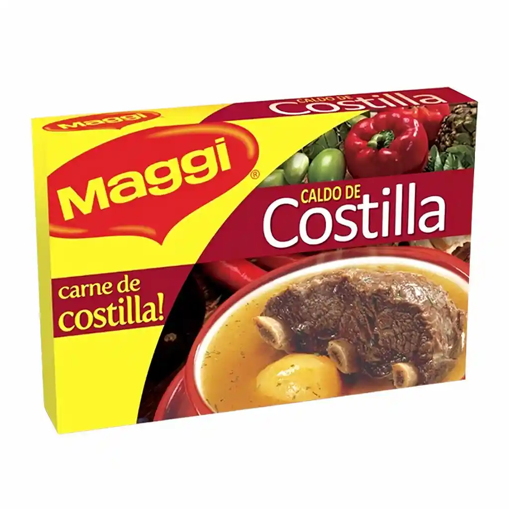 Maggi Caldo De Costilla Con Especies