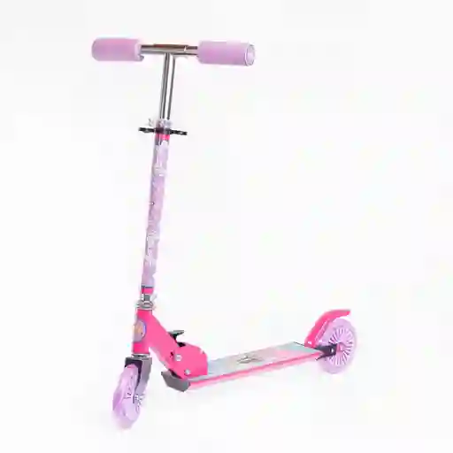 Patineta Plegable Junior 2 Ruedas Rosada Barbie Zs79752
