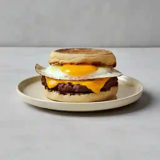 Muffin De Hamburguesa