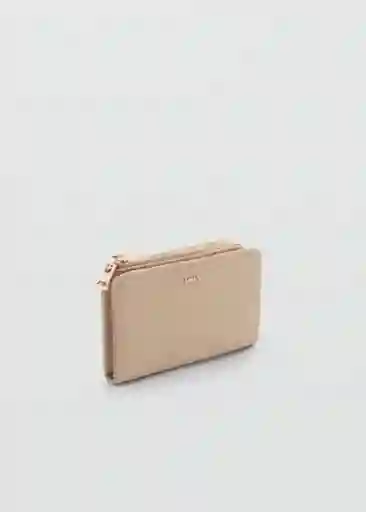 Billetera P Martes2 Vainilla Talla 99 Mujer Mango