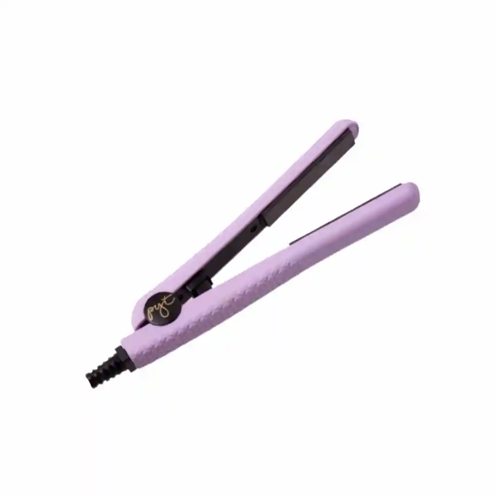 Pyt Mini Plancha Cerámica Con Turmalina Análoga Lila