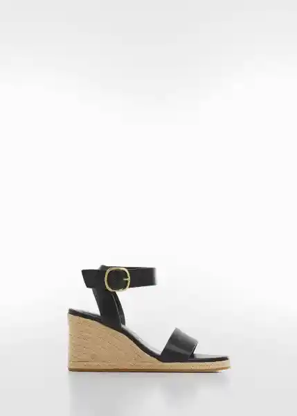 Zapatos Patricia Negro Talla 36 Mujer Mango