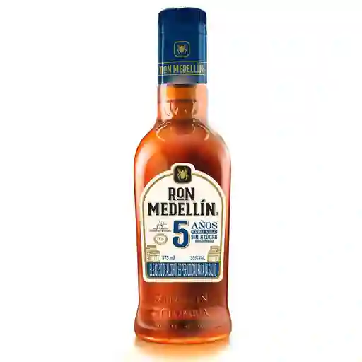 Ron Medellin Ron 5 Años (375 Ml)