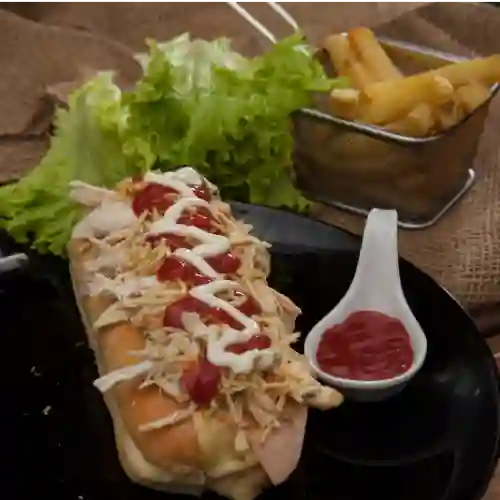 Perro con Pollo en Combo