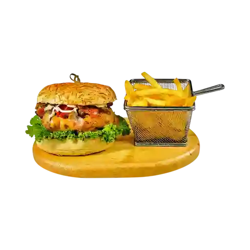 Colby Jack Rock Burger