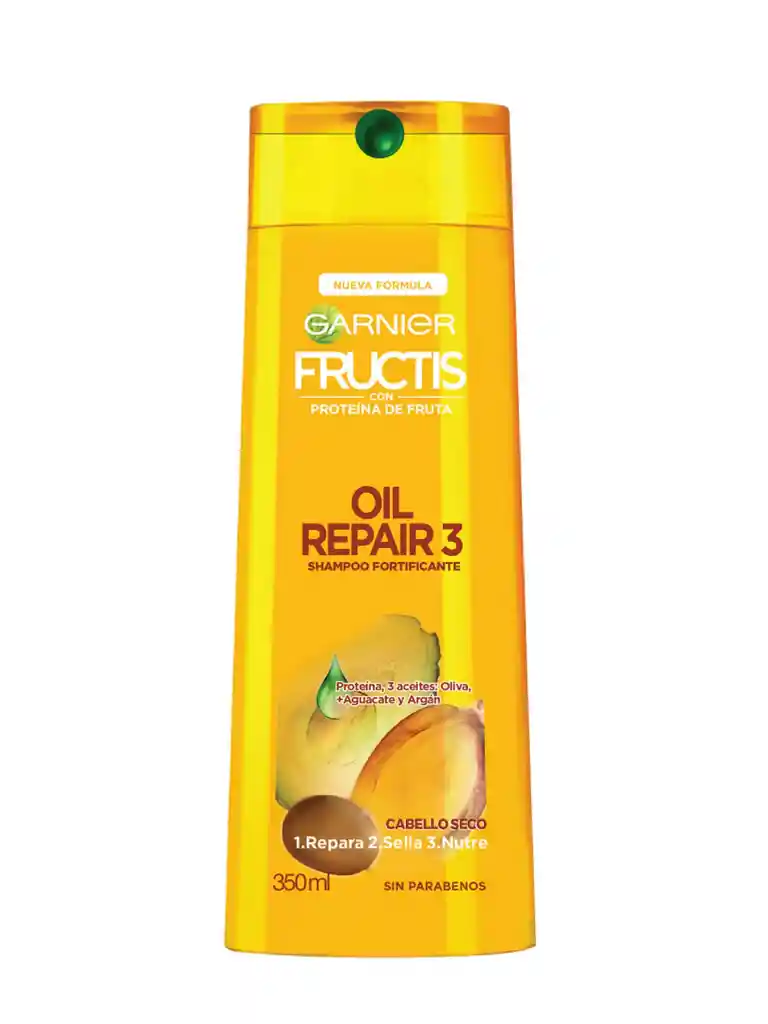 Garnier-Fructis Shampoo Fortificante Oil Repair 3