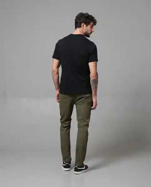 Pantalón Hombre Verde 36 160G101_VER190414 Rifle