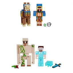 Mattel Figura Minecraft Paquete de 3.25''