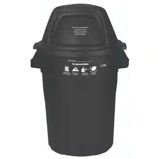 Estra Contenedor Elite Negro 121 L 4-1042540