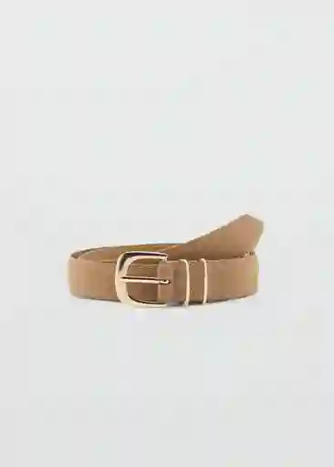 Cinturón Mayo Arena Talla S Mujer Mango