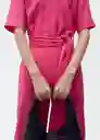 Enterizo Mono Japo Fucsia Talla M Mujer Mango