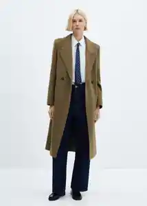 Abrigo Eye Khaki Talla 24 Mujer Mango