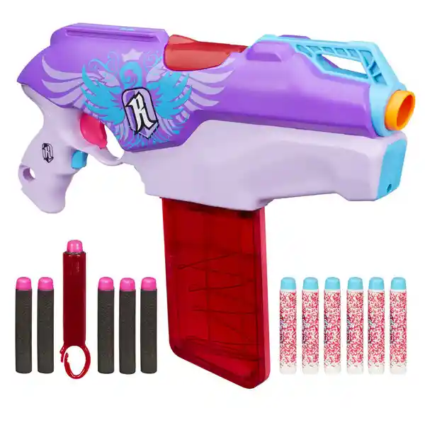 Nerf Lanzador Rebelle Agente Secreto Rapid Red/High