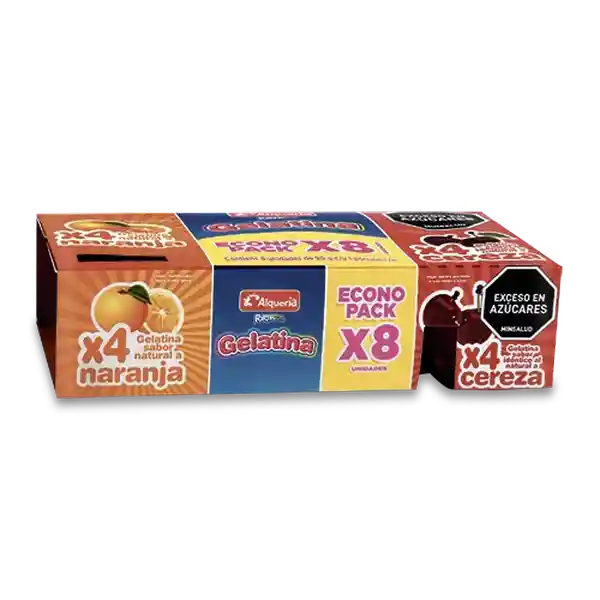 Alquería Pack Gelatina Forti Kids