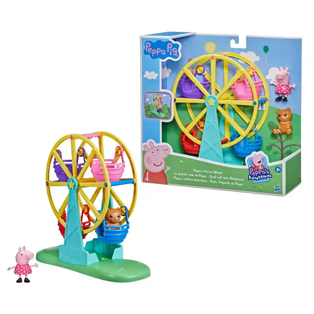 Peppa Pig Set Vueltas Divertidas F2512