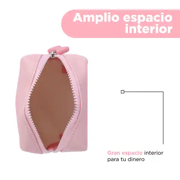 Monedero Disney Cat Colección Marie Rectangular Rosa Miniso